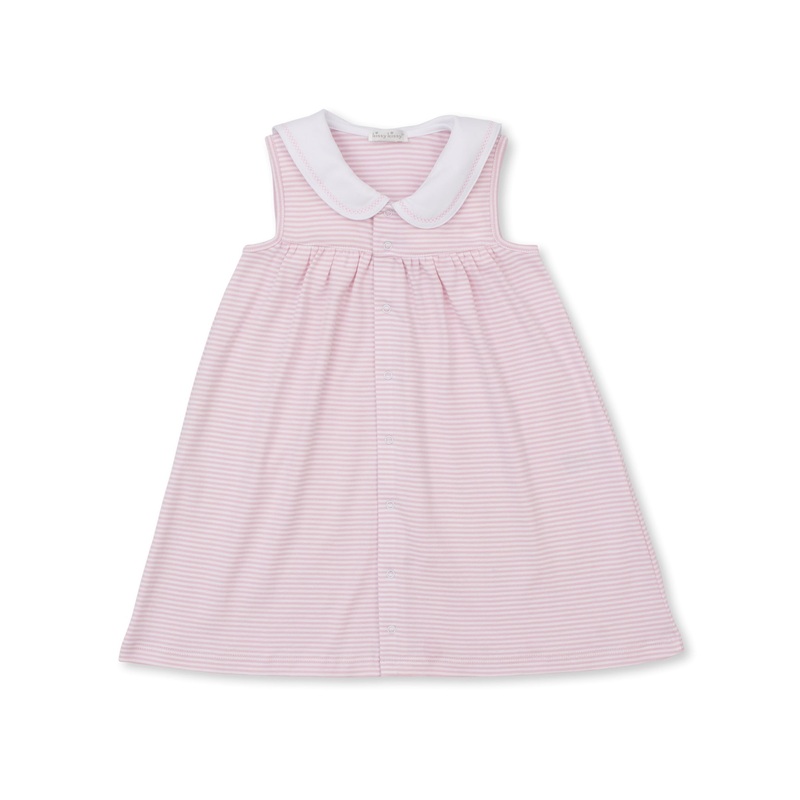 Saturday Regatta Sailboat Pink Stripe Dress