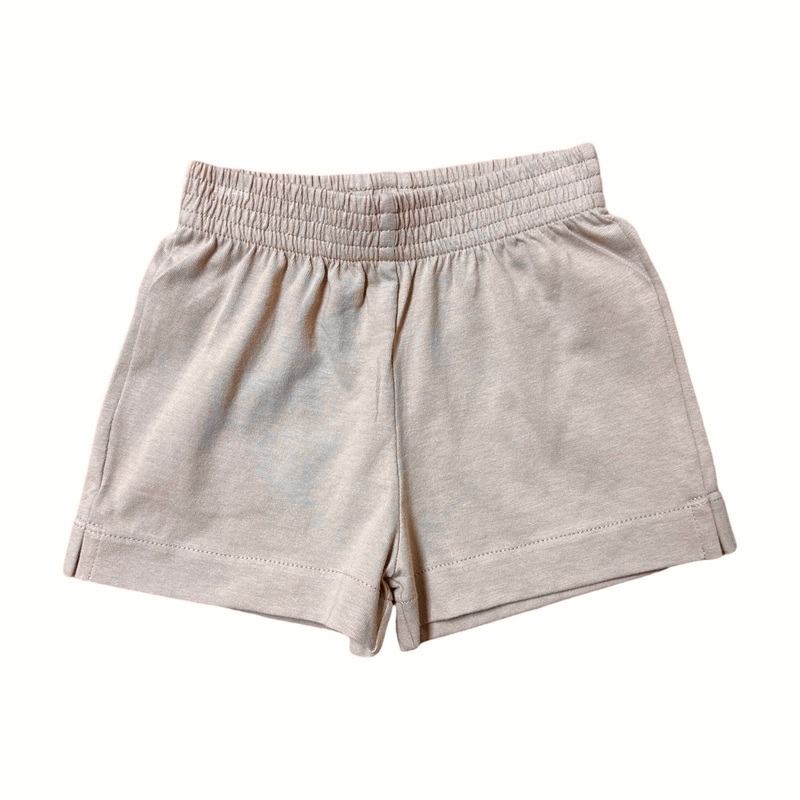 Boy’s Cotton Play Shorts, Khaki (Shorter Version)