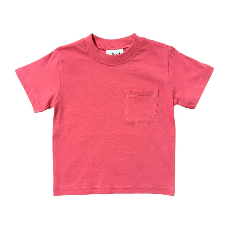 Boy’s Short Sleeve Nantucket Red T-Shirt with Pocket