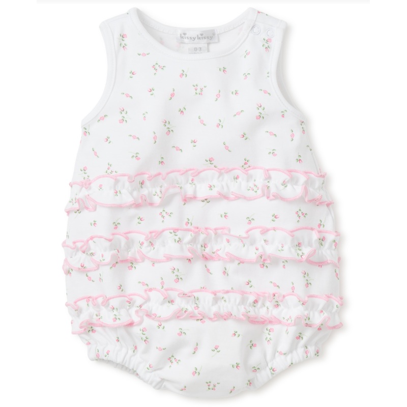 Garden Print Ruffle Bubble