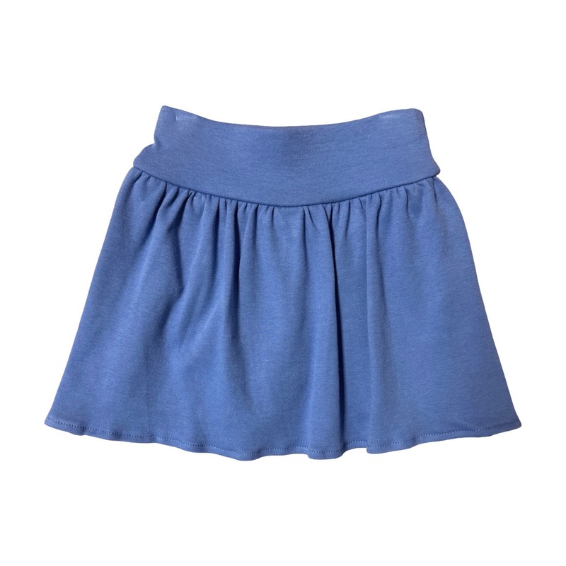 Girl Dark Chambray Skort