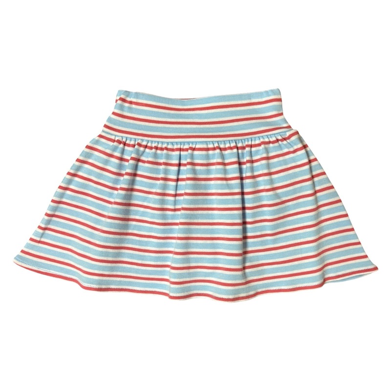 Girl’s Summer Stripe Skort