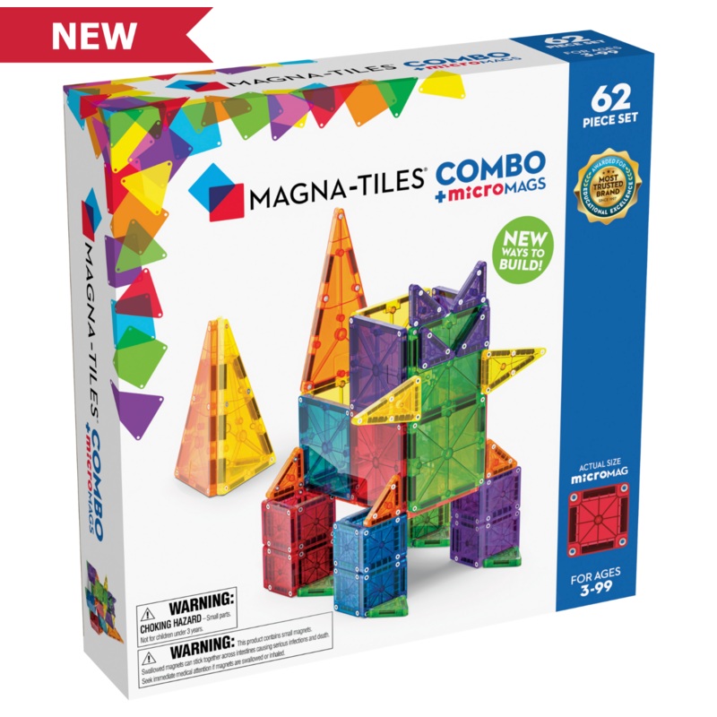 Magna-tile Combo 62-Piece Set