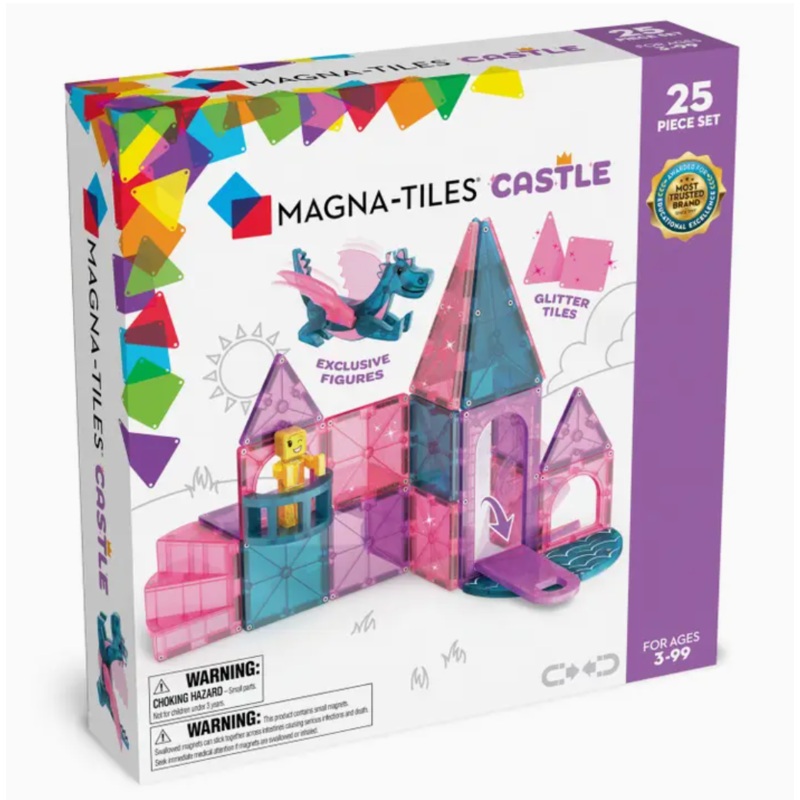 Magna-Tiles Castle 25-Piece Set