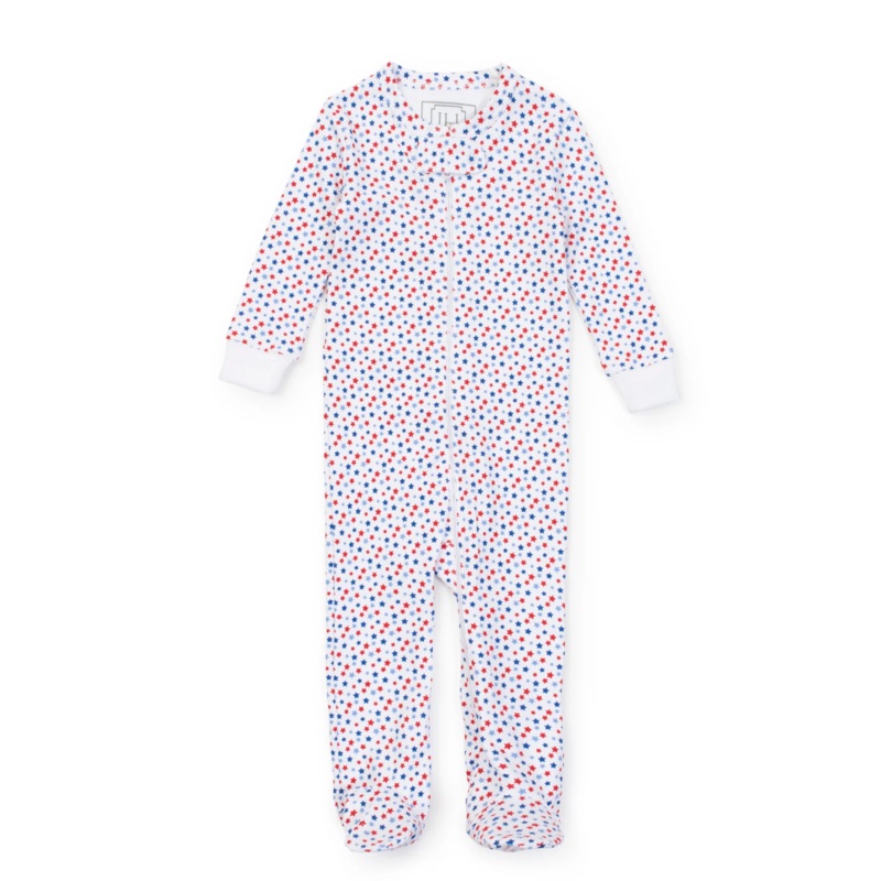 Parker Zipper Pajama Star Spangled
