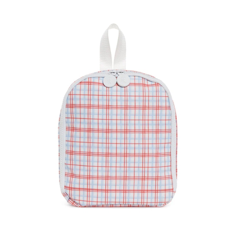 Bring It Lunch Bag, Classic Plaid Red