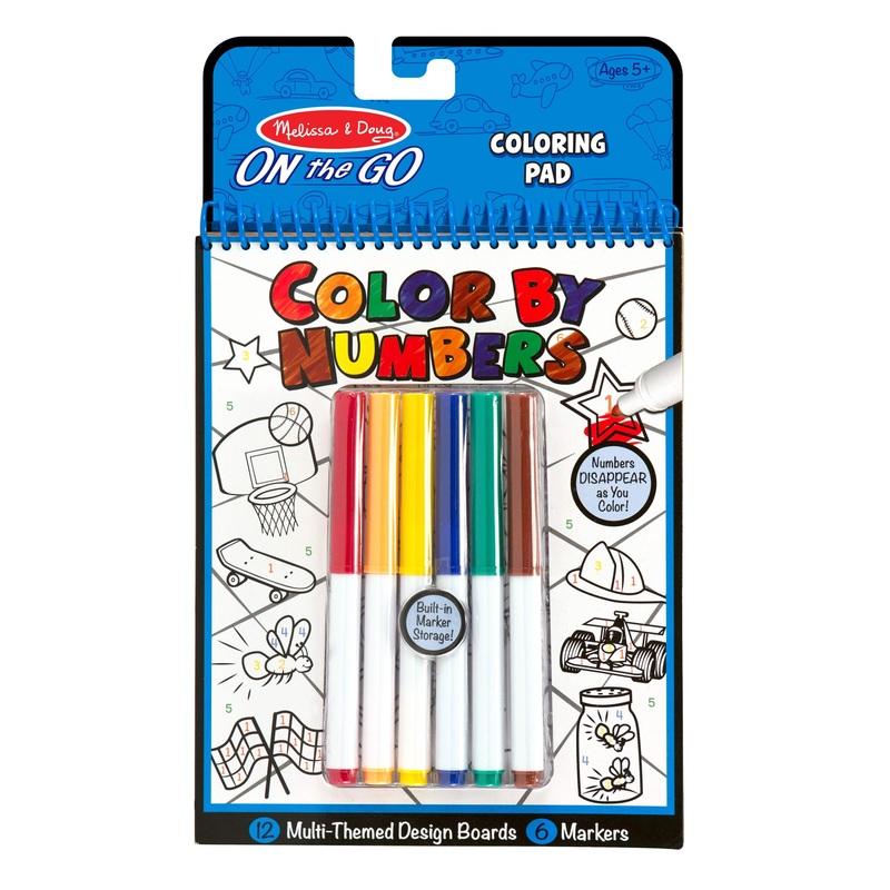 On the Go Color by Numbers