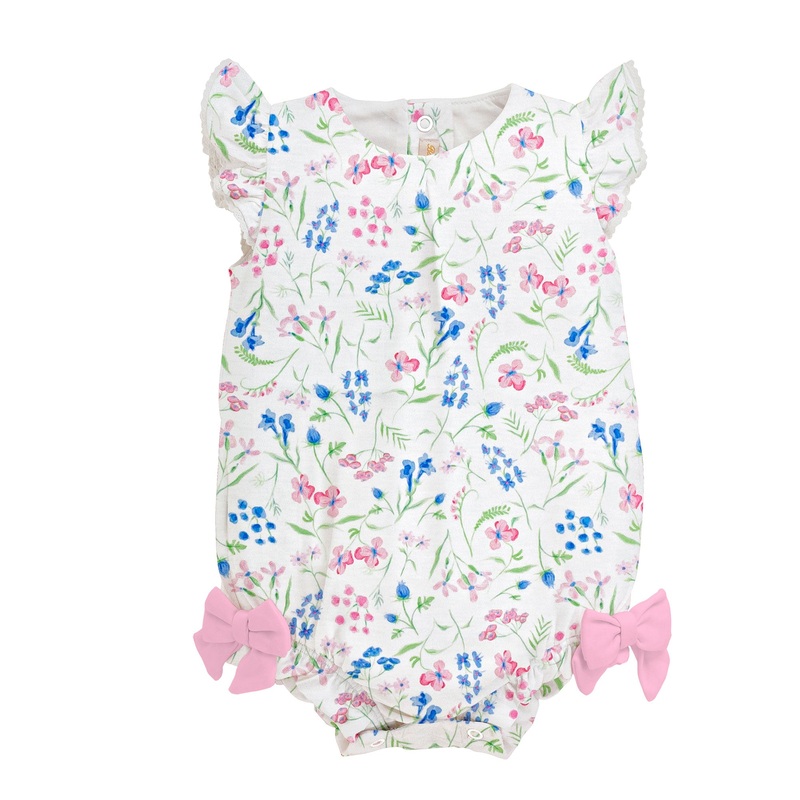 Spring Dream Ruffle Bubble with Bows