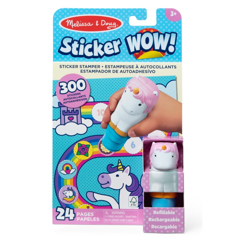 Sticker WOW! Activity Pad & Sticker Stamper, Unicorn