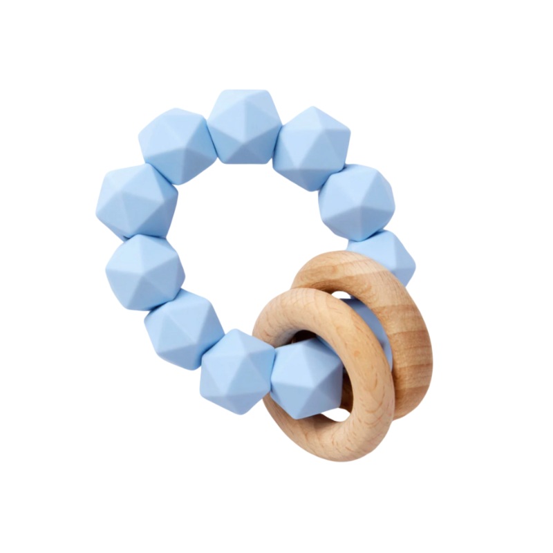 Abby Wood Silicone Rattle