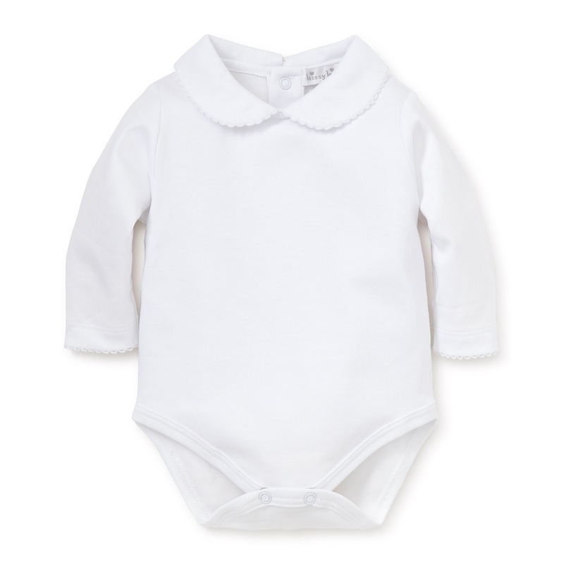 Long Sleeve Onesie, Round Collar