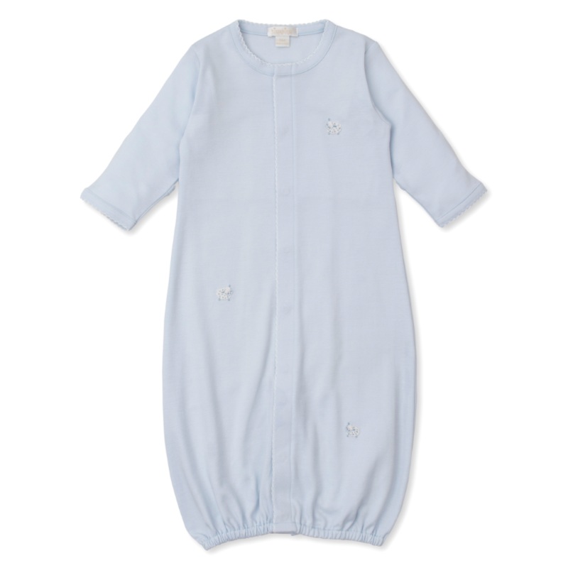 Blue SCE Fleecy Sheep Embroidered Converter Gown