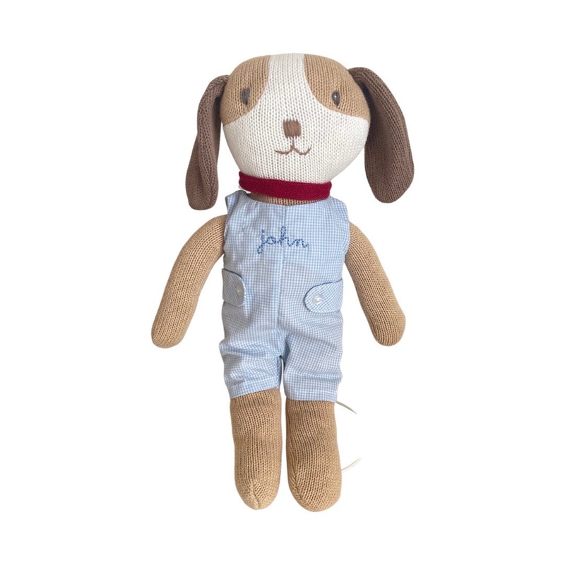 Hand-Knit Boy Dog