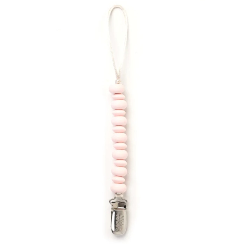 Light Pink Pacifier Clip