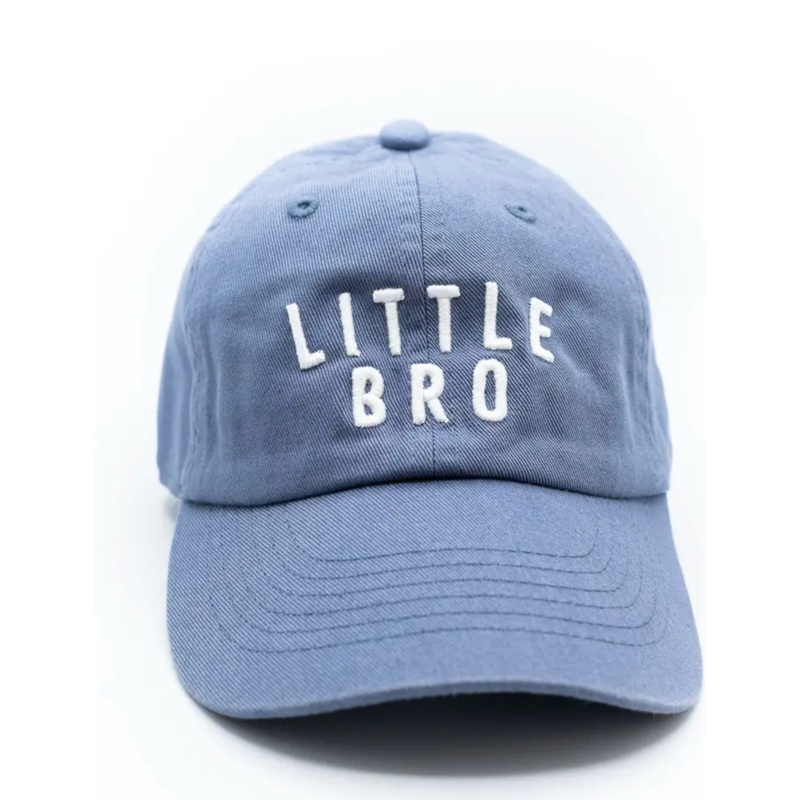 Little Bro Baseball Cap, Dusty Blue