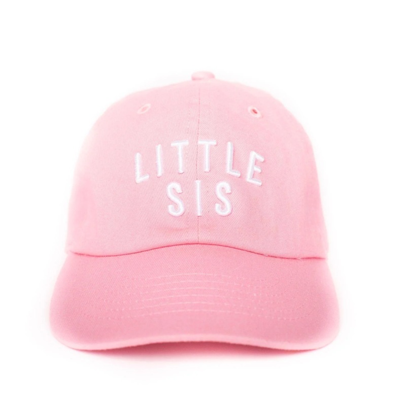Little Sis Baseball Cap, Light Pink