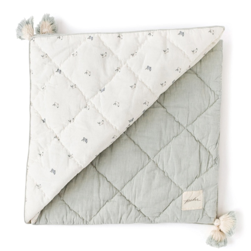 Quilted Blanket, Hatchling Bunny