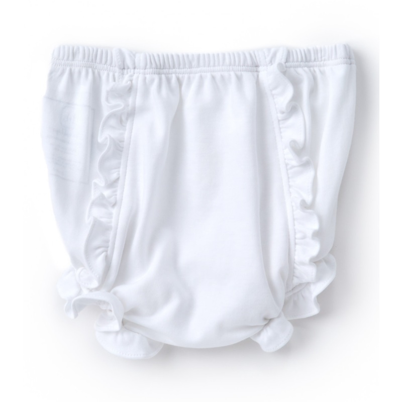 Vivian Ruffled Bloomers in White