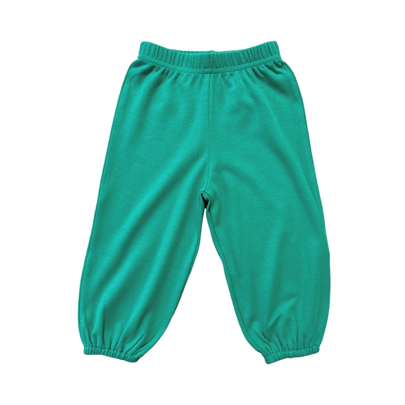 Boy’s Interlock Cotton Mint Green Cinched Ankle Pants