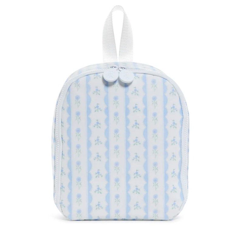 Bring It Lunch Bag, Ribbon Floral Blue