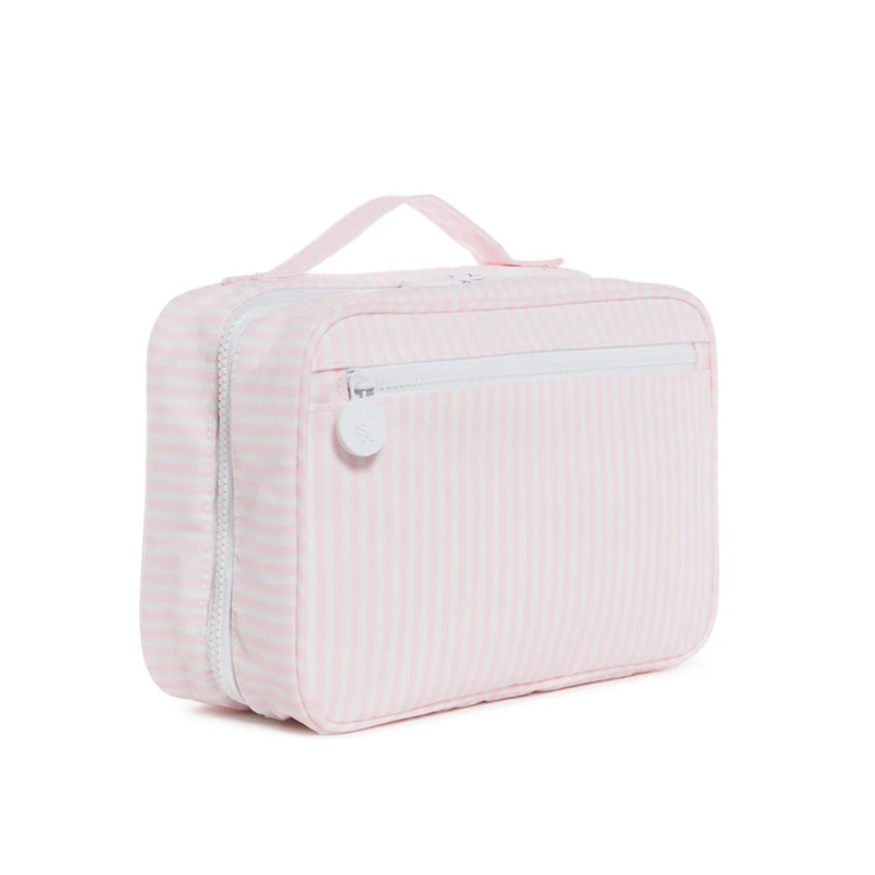 Bundle Up2 Hanging Toiletry Bag, Pimlico Stripe Pink