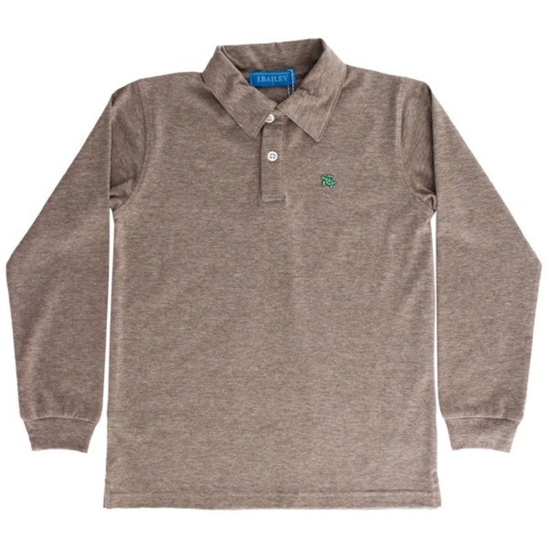 Long Sleeve Harry Polo, Bark