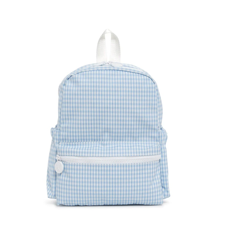Mini Backer, Gingham Mist