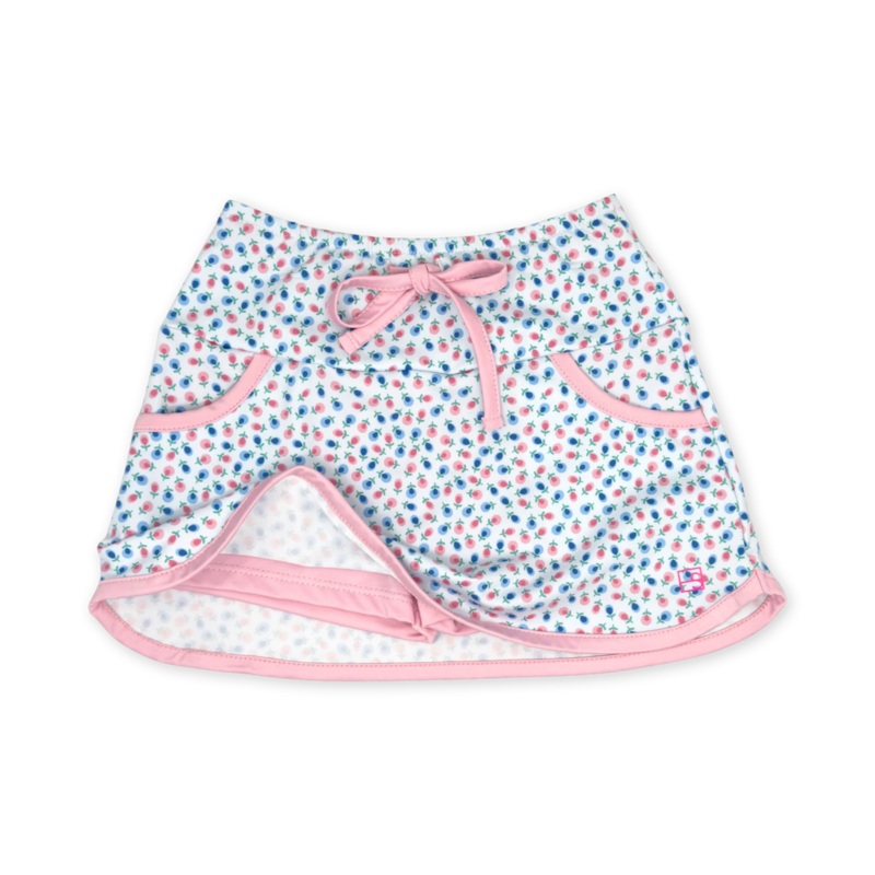 Tiffany Tennis Skort – Kindness Blooms Floral, Cotton Candy Pink