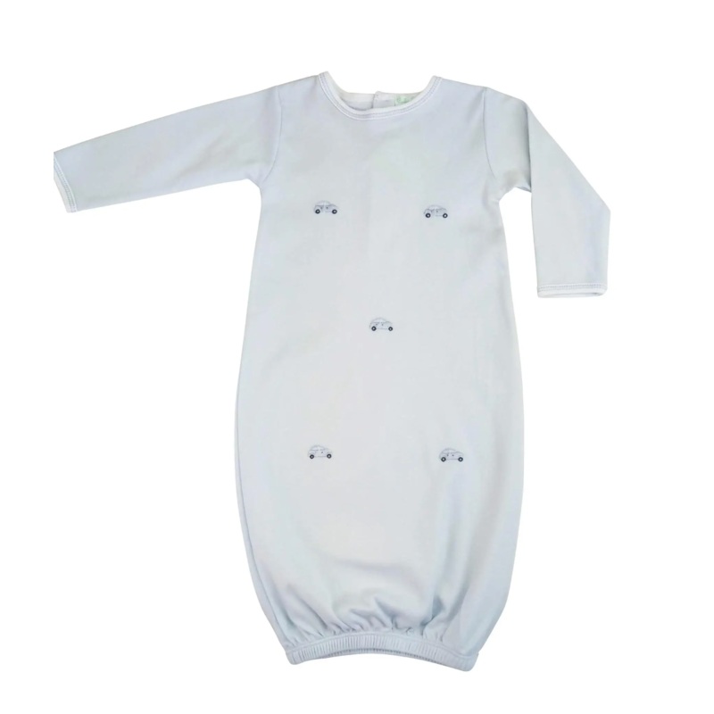 Boy Embroidered Cars Daygown