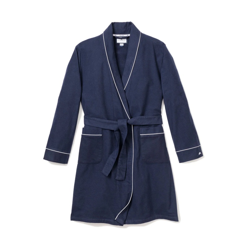 Children’s Navy Flannel Robe