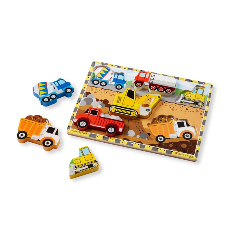 Construction Chunky Puzzle – 6 Pieces