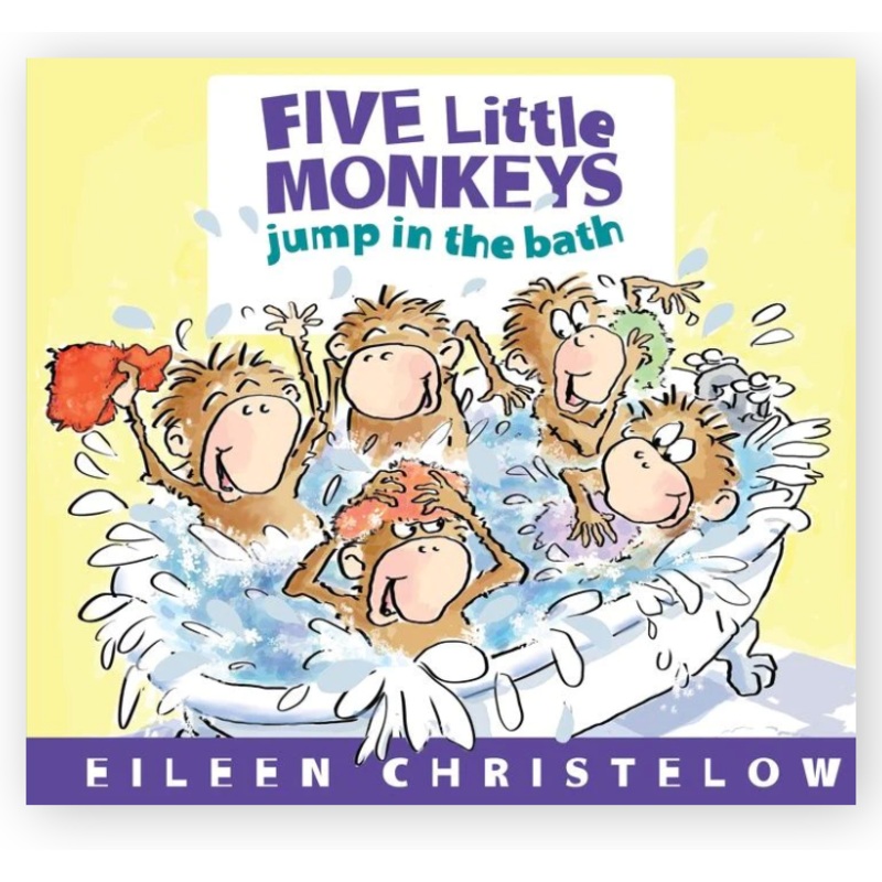Five Little Monkeys Jump In The Bath
