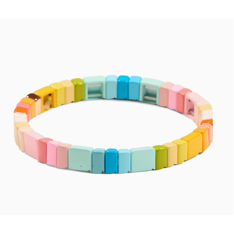 On Vacay Tile Bracelet, Smaller Width