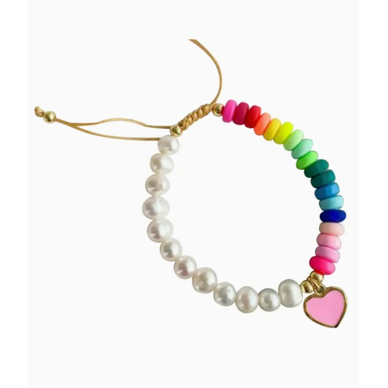 Pearl Heart Bracelet