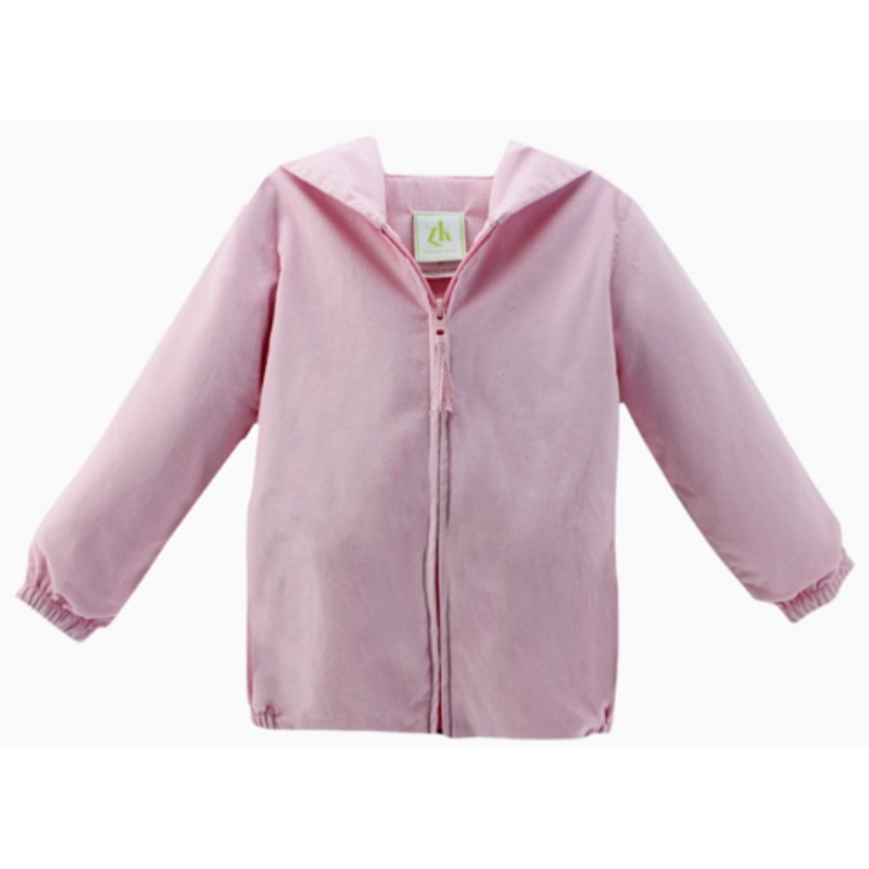 Reversible Ethan Pink Corduroy Hooded Jacket
