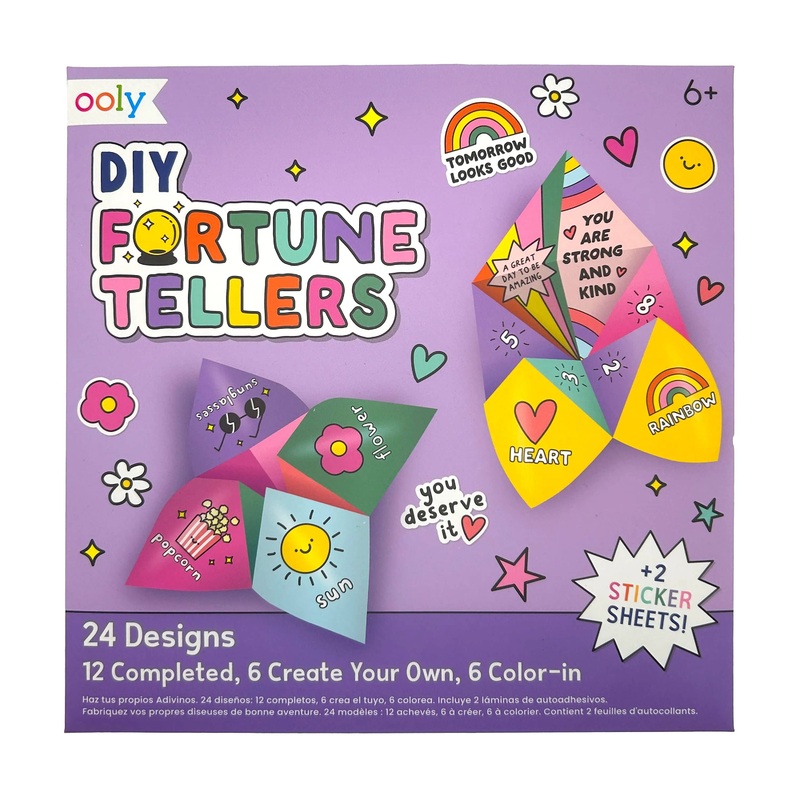 D.I.Y. Fortune Tellers Activity Kit , Set of 24 Designs