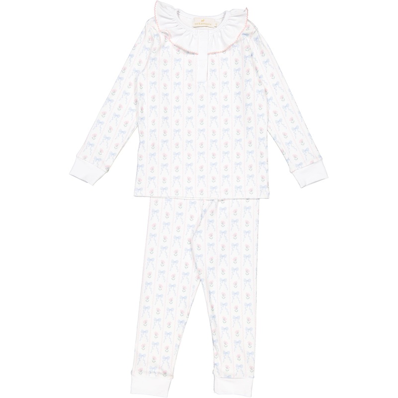 Lullaby Print Girl’s Pajama Set