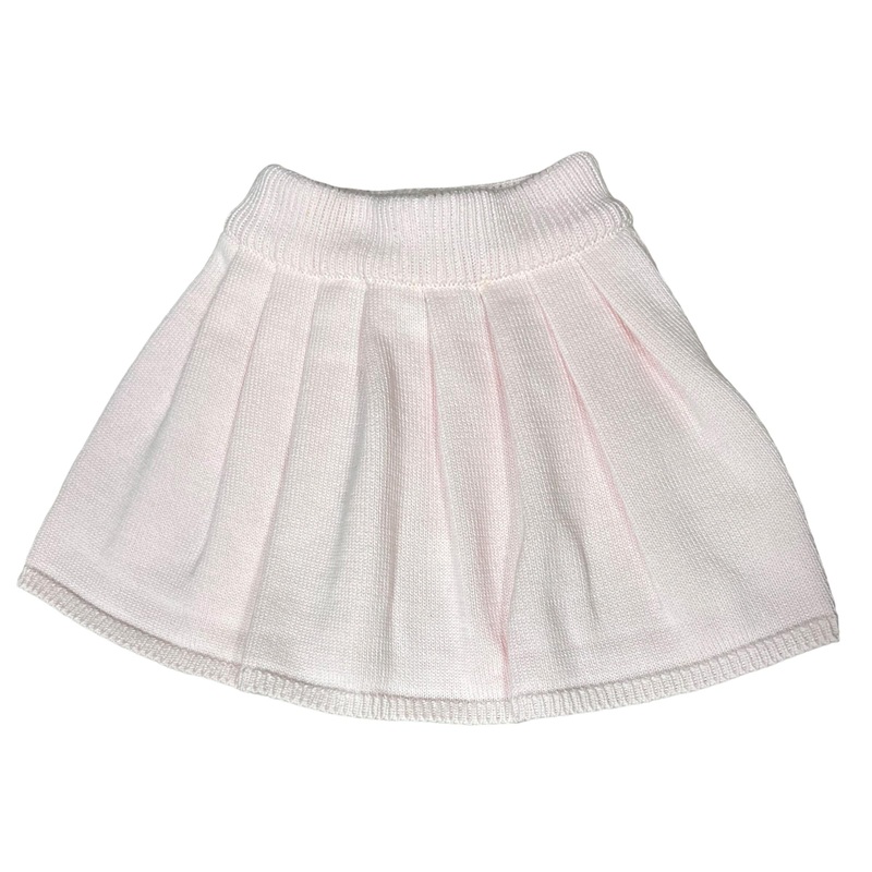 Pink Pleated Skirt