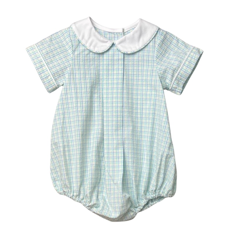 Jack Bubble, Green & Blue Plaid