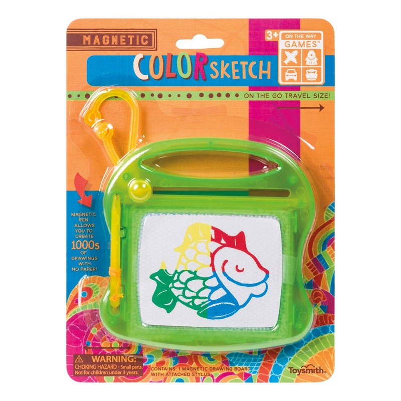 Magnetic Color Sketch, Drawing, Travel Size (assorted colors)