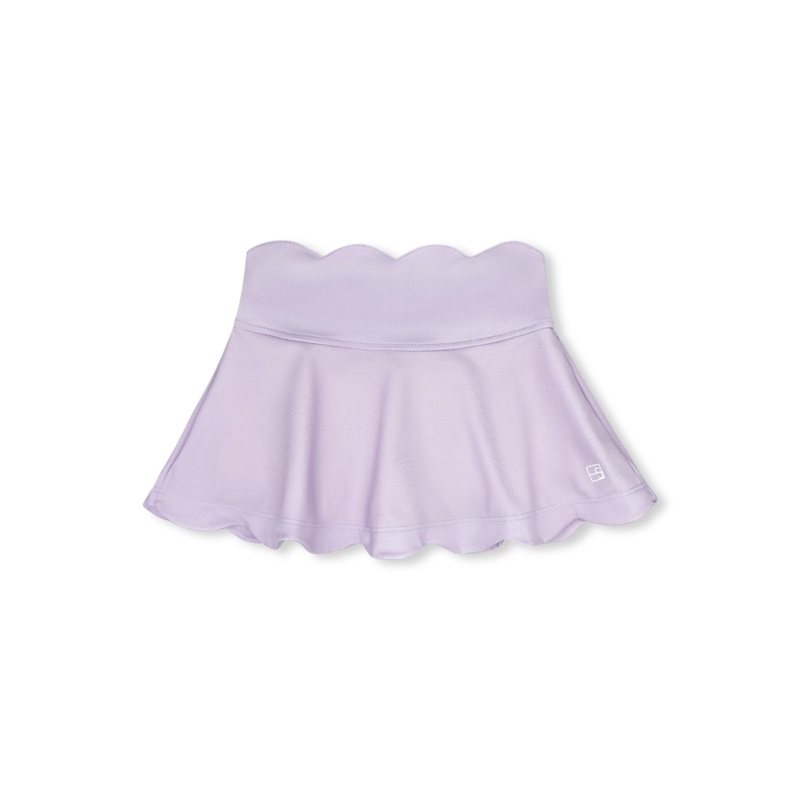 Zoe Scallop Skort – Petal Purple Athleisure, Cotton Candy Pink